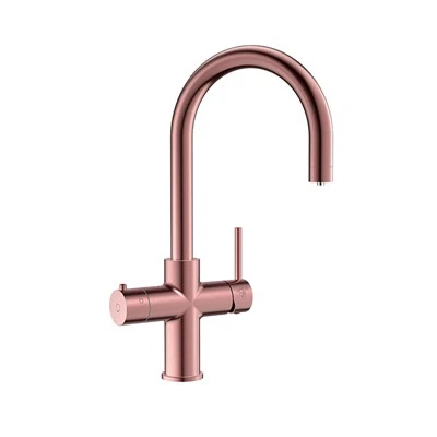 ברז מטבח עם מים מוגזים